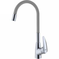 Смеситель для кухни Lemark Linara LM0415C-Gray Хром Серый — фото 1, Смесители для кухни