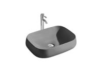 Раковина накладная для установки на столешницу AQUATEK AQ5526-MG 560*420*140, матовый серый — фото 4, Раковины накладные