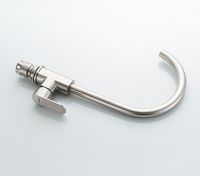 Смеситель для кухни Accoona H205 A45205 Нержавеющая сталь — фото 6, Смесители для кухни