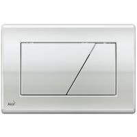 Клавиша смыва Alcaplast M171 Хром глянцевая — фото 1, Кнопки смыва