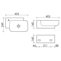 Товар: Раковина Ceramicanova Element 40 R CN6074R Белая - фото 12 Раковина Ceramicanova Element 40 R CN6074R Белая — фото 12, Мини-раковины
