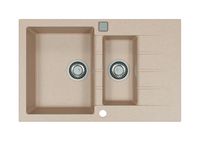 Мойка для кухни ALVEUS GRANITAL CADIT 70 TERRA - G22 790 X 500 в компл с 1132822, — фото 1, Кухонные мойки