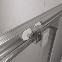 Товар: Душевой уголок 80*80*190 RGW PA-31 Квадрат/Хром/Прозрачное/6 мм (Easy) - фото 4 Душевой уголок 80*80*190 RGW PA-31 Квадрат/Хром/Прозрачное/6 мм (Easy) — фото 4, Квадратные душевые уголки