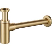 Товар: Сифон для раковины Raglo R600.20.03 Золото матовое - фото 1 Сифон для раковины Raglo R600.20.03 Золото матовое — фото 1, Сифоны