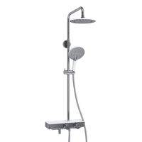 A113.067.059.CH Thermo Душевой комплект с термостатическим смесителем — фото 2, Душевые стойки