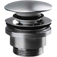 Донный клапан CeramaLux RD036 click-clack Хром — фото 1, Донные клапаны