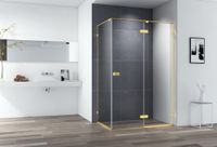 Душевой уголок CEZARES BELLAGIO-AH-1-100/80-C-BORO — фото 1, Прямоугольные душевые уголки