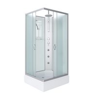 Душевая кабина Niagara Classic NG-33974-14QBKTG (90х70х210) средний поддон(26см),стекло матовое,4 ме — фото 1, Душевые кабины