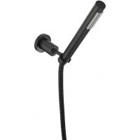 Смеситель для душа Milacio Ultra MCU.350.MB нержавеющая сталь / черный матовый / однорычажный / настенный монтаж — фото 5, Смеситель для душа