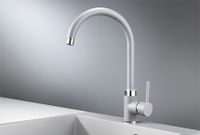 Granula-2125, АЛЮМИНИУМ, СМЕСИТЕЛЬ КУХОННЫЙ — фото 1, Смесители для кухни