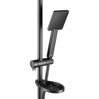 Товар: Душевой гарнитур Swedbe Hermes 5113B Черный матовый - фото 5 Душевой гарнитур Swedbe Hermes 5113B Черный матовый — фото 5, Душевые гарнитуры