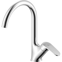 Смеситель для кухни Rossinka RS45-23 Хром — фото 1, Смесители для кухни