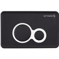 Инсталляция Bettoserb Sava Fix Slim SET40006461 для унитаза с Черной матовой Хром глянец клавишей см — фото 5, Инсталляции