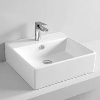 Раковина Artceram Quadro 50 QUL002 01 00 Белая глянцевая — фото 5, Раковины