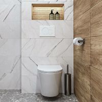 Товар: Унитаз Maretti Florenza FL10PBM97-844 подвесной с сиденьем Микролифт - фото 6 Унитаз Maretti Florenza FL10PBM97-844 подвесной с сиденьем Микролифт — фото 6, Подвесные унитазы