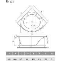 Товар: Акриловая ванна Vayer Bryza 140x140 Гл000006820 без гидромассажа - фото 4 Акриловая ванна Vayer Bryza 140x140 Гл000006820 без гидромассажа — фото 4, Акриловые ванны