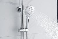Душевая система Rossinka RS45-46 Хром — фото 3, Душевые стойки