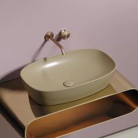 Раковина-чаша Ceramicanova Element 60 CN6049MC Капучино матовая — фото 12, Раковины накладные