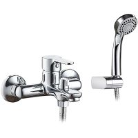 Смеситель для ванны Ledeme H03 3003L Хром — фото 1, Для душа и ванны