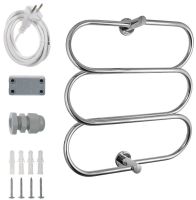 Электрический полотенцесушитель Energy Aura 600х600 EETR0AURA0606000000 Хром — фото 5, Электрические полотенцесушители