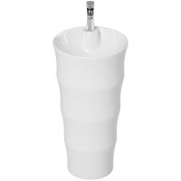 Товар: Раковина Laguraty 42 212B Белая - фото 5 Раковина Laguraty 42 212B Белая — фото 5, Раковины напольные