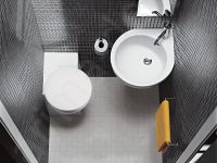 Товар: Раковина Hatria You and Me 46 L Y0H601 угловая Белая - фото 5 Раковина Hatria You and Me 46 L Y0H601 угловая Белая — фото 5, Раковины