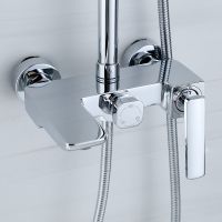 Товар: Душевая система Bond Хром арт-B02-9400 - фото 5 Душевая система Bond Хром арт-B02-9400 — фото 5, Душевые стойки