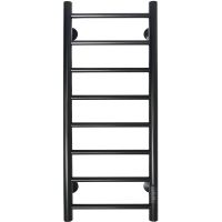 Электрический полотенцесушитель Comfysan Аврора EC-8 80x30 016210 Черный матовый — фото 3, Электрические полотенцесушители