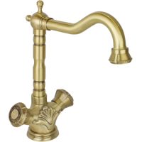 Смеситель для раковины Bronze de Luxe Royal 10105 Бронза — фото 1, Смесители для раковины