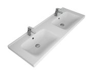 Товар: ГАРМОНИЯ, 125 см, мебельный умывальник, керамический, две чаши - фото 4 ГАРМОНИЯ, 125 см, мебельный умывальник, керамический, две чаши — фото 4, Мини-раковины