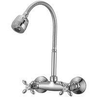 Смеситель для кухни D-Lin D142808-T Хром — фото 1, Смесители для кухни