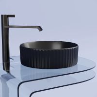 Товар: Раковина-чаша Ceramicanova Element 36 CN6057MB Черная матовая - фото 3 Раковина-чаша Ceramicanova Element 36 CN6057MB Черная матовая — фото 3, Раковины