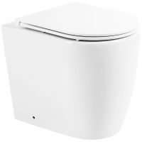 Унитаз BelBagno Marino BB105CBR/BB870SC приставной с сиденьем Микролифт — фото 1, Приставные унитазы