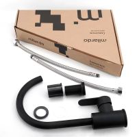 Смеситель для кухни Milardo Poli POLBLJ0M05 Черный матовый — фото 4, Смесители для кухни