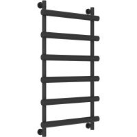 Водяной полотенцесушитель Сунержа Атлант 1000x500 17-0226-1050 Черный — фото 1, Водяные полотенцесушители