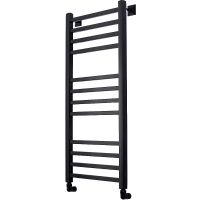 Водяной полотенцесушитель Comfysan Pioli-K W-10 100x40 014407 Черный матовый — фото 1, Водяные полотенцесушители