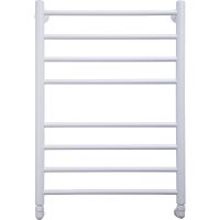 Водяной полотенцесушитель Comfysan Luce W-8 80x50 013493 Белый матовый — фото 4, Водяные полотенцесушители