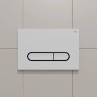 Клавиша смыва Iddis Unifix UNI01WBi77 Белая — фото 4, Кнопки смыва