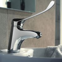 Смеситель для раковины Haiba Хром арт-HB1054 — фото 3, Смесители для раковины