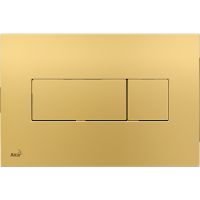 Товар: Клавиша смыва Alcaplast Basic M375 Золото - фото 1 Клавиша смыва Alcaplast Basic M375 Золото — фото 1, Кнопки смыва