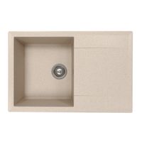 Florentina Мойка "Тоскана" 780, бежевый — фото 1, Кухонные мойки