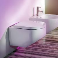 Унитаз Laufen Sonar 8.2034.1.757.000.1 подвесной Белый матовый без сиденья — фото 3, Подвесные унитазы