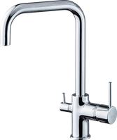 Rivelato Смеситель для кухни Tovel Г-обр. с краном питьевой воды D-35мм cromo арт. — фото 1, Смесители для кухни