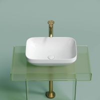 Раковина-чаша Ceramicanova Element 50 CN6055MW Белая матовая — фото 11, Раковины накладные