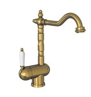 Florentina Смеситель ОДА , цвет Бронза (ODA Bronze) — фото 1, Смесители для кухни