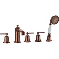 Смеситель на борт ванны Swedbe Terracotta Art 2508 Терракота — фото 1, Смесители на борт ванны