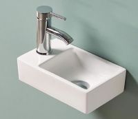 Раковина CeramaLux 30 9048GTR Белая — фото 4, Раковины