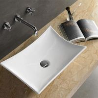 Раковина CeramaLux 57 7701B Белая — фото 2, Раковины