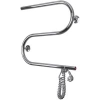 Электрический полотенцесушитель Domoterm S-образный DMT 112 42x50 EK R Хром — фото 4, Электрические полотенцесушители