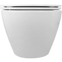 Унитаз Azario Grado AZ-0046 подвесной Белый с сиденьем Микролифт — фото 13, Унитазы